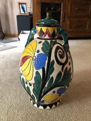 VINTAGE Italian ANTIQUE VASE LAMP ITALY • $40