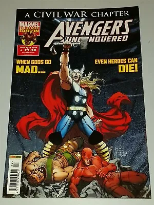 £3.99 • Buy Avengers Unconquered #4 29th April 2009 Marvel Panini Publishing Magazine 