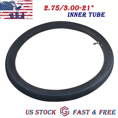 2.75/3.00-21 Inner Tube Motorcycle For 21  Tire 80/100-21 Heavy Duty Replacement • $16.99
