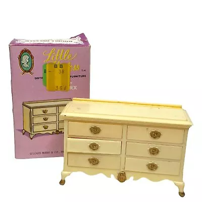 Marx LITTLE HOSTESS Double Dresser Vintage Dollhouse Furniture #8800 NOS • $29.99