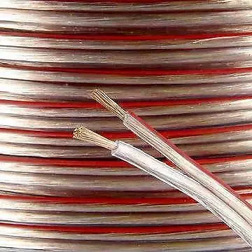 £7.52 • Buy 10m 2 X 1.0mm Multi-Strand HiFi/Car Audio Loudspeaker/Speaker Cable Wire