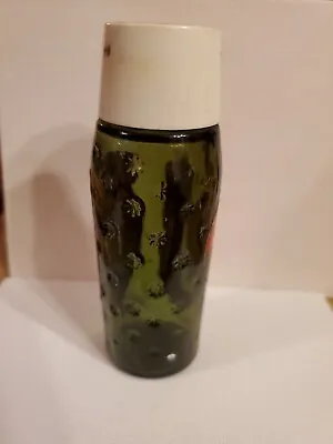 $19.99 • Buy Vintage Schenley Daiquiri Miniature Green  Starburst Glass Bottle TWA AIRLINES