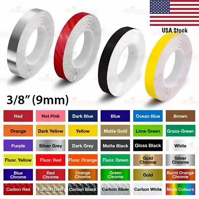 Roll Vinyl Pinstriping Pin Stripe DIY Self-Adhesive Line Car Tape Decal Stickers • $8.95