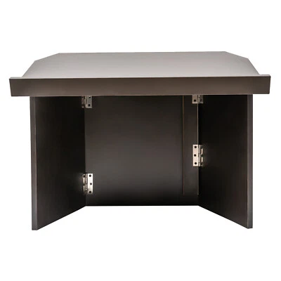 $103.55 • Buy Foldable Tabletop Podium - Portable Presentation Podium Lectern Book Stand Wood