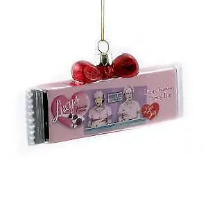 I Love Lucy® Chocolate Bar Glass Ornament LU4102  W • $20.89