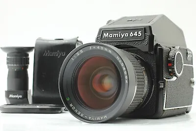 [NEAR MINT] Mamiya M645 W/ 45mm F/2.8 Lens PD Prism + Angle Finder From Japan • $429.99