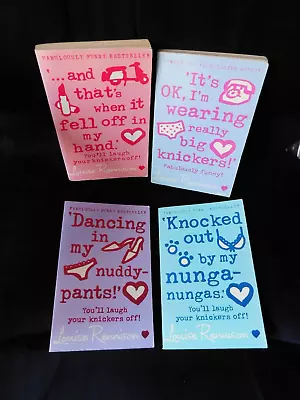 Bundle Of 4 Books By Louise Rennison Paperback 2004 • £5.22