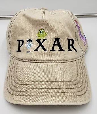Disney Pixar Logo Embroidered Cap Hat Adjustable Wall-e Up Monsters Inc. Doug • $19.98