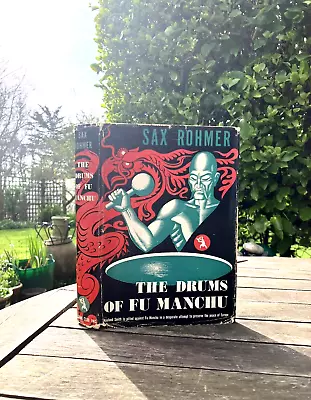 Sax Rohmer: The Drums Of Fu Manchu...1st Us Doubleday Doran 1939 • $6.21