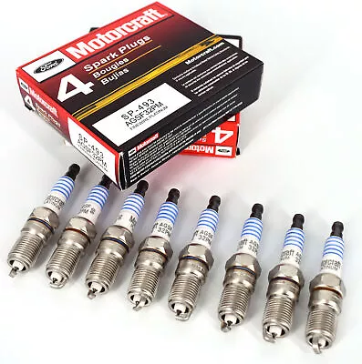 8pcs Motorcraft Platinum Spark Plugs OEM SP493 AGSF32PM For Ford 4.6L 5.4L V8 • $22.99