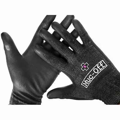 New Packaged Pair Muc-Off Mechanic Gloves – Road & MTB Bike – Various Sizes • £6.95