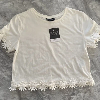 £8 • Buy Brand New Top Shop Crop Tee Size 8 Petite