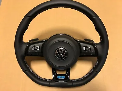 VW Golf 7 R Line Steering Wheel R Line Lenkrad Schaltwippen Paddles CNL Buttons • $975
