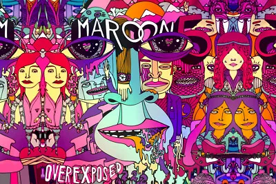 Maroon 5 Overexposed Pop Rock Band Art Wall Indoor Room Poster - POSTER 20x30 • $23.98