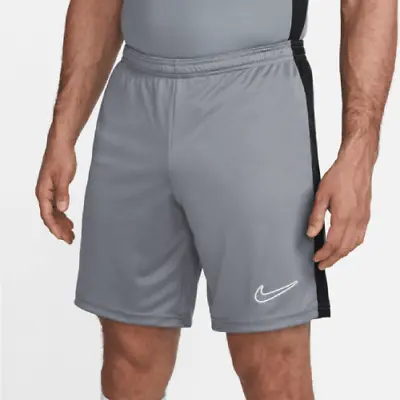 New Men's Nike Academy Soccer Shorts Gray Pick Size MSRP:$30 • $15.95