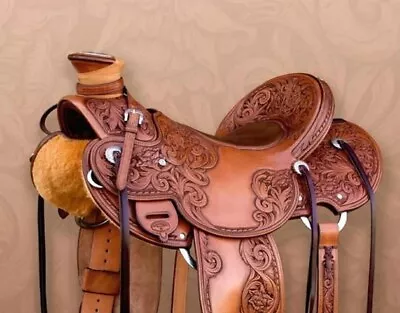 Wade Roper Round Skirt Western Roping Saddle FQHB - SIze 14'' Inches To 18'' Inc • $553.32