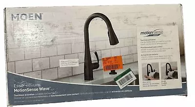 Moen Essie 87014Ewbl  Touchless ONE-Handle High Arc Kitchen Faucet - Matte Black • $129.99