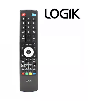 £7.69 • Buy Genuine Logik LCD TV Remote Control For L24DVDB21 L24DVDB21A