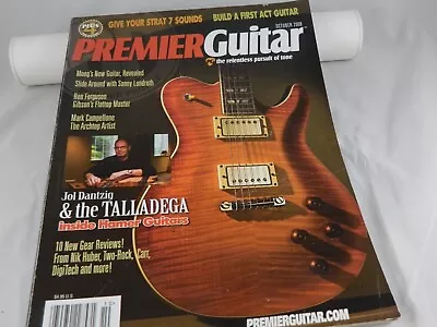 Premier Guitar Magazine Moog's New Guitar/ Jol Dantizig & Talladega Oct. 2008 • $7.95