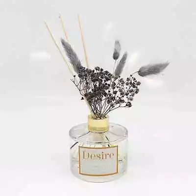 Vanilla Vetiver Fragrance Artificial Grey Boutique Diffuser Floral Collection • £7.95