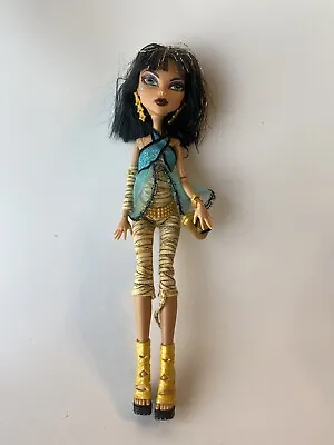 Monster High Cleo De Nile Doll Mattel First Wave 2008 W Accessories Shoes Belt • $99