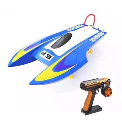 M380 Fiber Glass Electric RTR RC Race Boat Hull W/ Motor Servo ESC Battery • $440.49