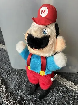 SUPER MARIO BROS Vintage Acme Fuzzy Mario 11” Plush No Tag Nintendo 1988 • $18.99