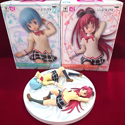 Puella Magi Madoka Magica SQ Figure Sayaka Miki Kyoko Sakura School Uniform Lot • $48