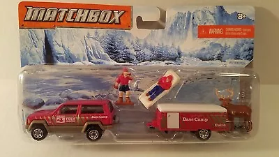 2018 Matchbox Hitch N Haul Vacation Day Jeep Cherokee & Camper • $12.99