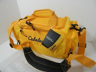 Cabela's Soft Tackle Bag 16 X10 X8  Six Pockets Weather Resistant Shoulder Strap • $24.95
