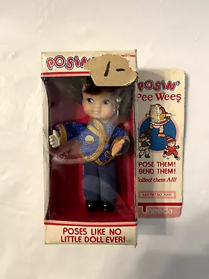 Posin Pee Wee Doll W/Michael Jackson Style Outfit & White Glove Uneeda NIB 1984 • $25