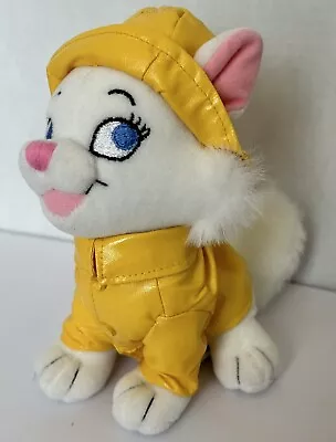Aristocats Marie Cat Plush Disney Store Yellow Raincoat Jacket • $9.99
