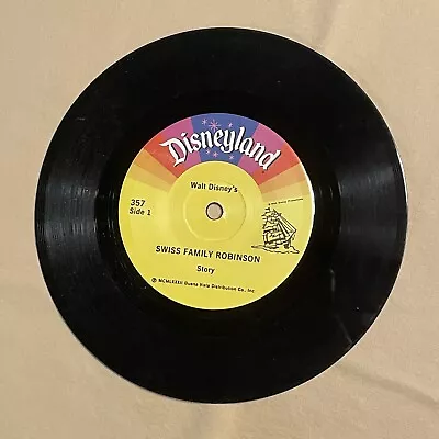 Buena Vista Walt Disney’s Disneyland Record Read Along Songs #357 Swiss Family  • $8.54