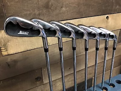 RH Big Tall +1.5  XL WGC JLegacy Men Golf Club Iron Set 4-PW Regular Flex Steel • $269.99