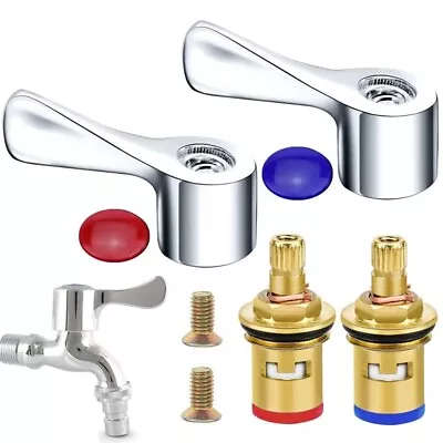 Tap Cartridge Tap Valve Set Kitchen Bathroom Quarter Replacement Tap Valve • £5.36