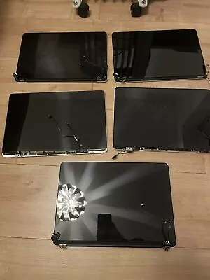 5X Joblot Of Untested Genuine Apple MacBook 13” LCD Screen Assembly - Faulty • £34.99
