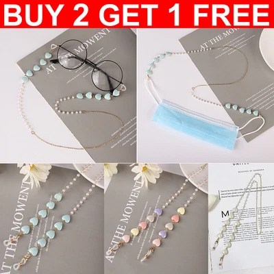 $9.99 • Buy Beaded Sunglasses Mask Chain Strap Reading Glasses Cord Lanyard Spectacle Holder