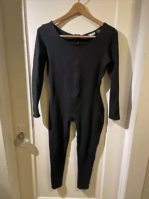 DKNY Vintage 1990s Black Full Body Bodysuit Size M • $10.10
