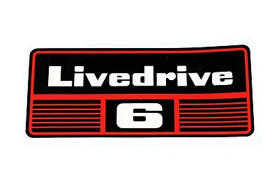 David Brown Decal Grille “Livedrive 6” Selectamatic Red/black/white (41083) • £4.47