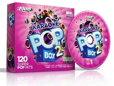 Zoom Karaoke - Zoom Karaoke Pop Box 2 Party Pack - 6 C... - Zoom Karaoke CD Y8VG • £20.98