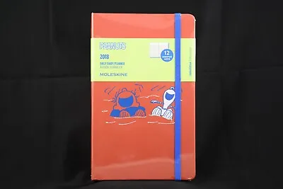 Peanuts Moleskine Hardcover 2018 12 Month Daily Diary Planner Snoopy- NIP • $19.99