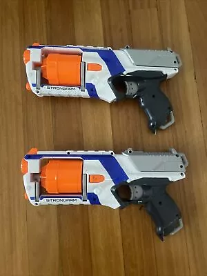 NERF N-Strike Elite Series Spring Loaded Strongarm Good Condition • $20