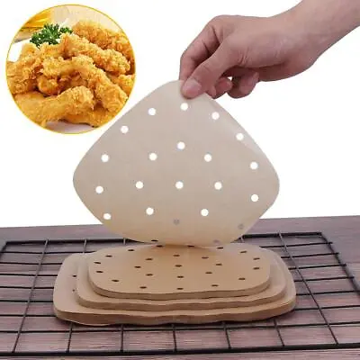 Steamer Pans Parchment Paper Air Fryer Liners Parchment Liners Baking Papers • £7.12