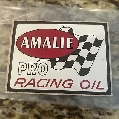 AMALIE Pro Racing Oil - Original Vintage 1960's Racing Decal/Sticker • $0.99