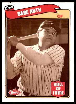 1989 Swell Baseball Greats Babe Ruth New York Yankees #1 • $3.50