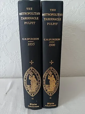 Metropolitan Tabernacle Pulpit Volumes 41 & 46 Spurgeon Pilgrim Publications  • $98