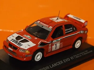 1:43 Scale  MITSUBISHI LANCER EVO VI  Tommi Makinen 1999 WRC • $14.53