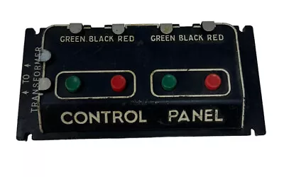 Marx Mar Toys  4 Button Control Panel USA O-Gage Electric Train Set Vintage • $9