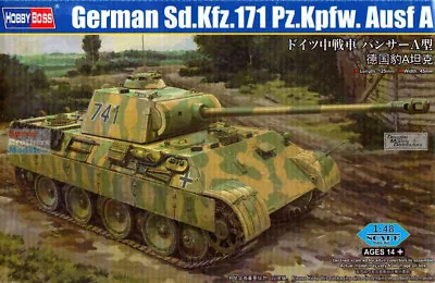 HBS84830 1:48 Hobby Boss Sd.Kfz.171 Panther Ausf.A • $52.34