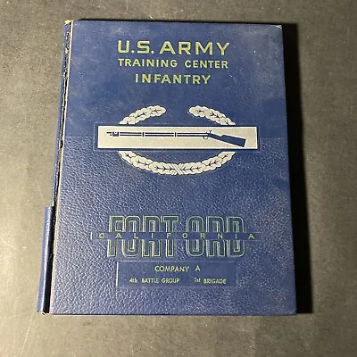 Military Yearbook: US Army Training Center Infantry - Fort Ord California / EMR • $35.22